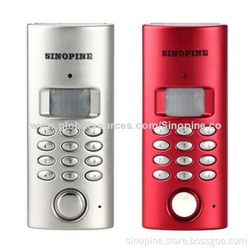 Auto dial alarm play voice message